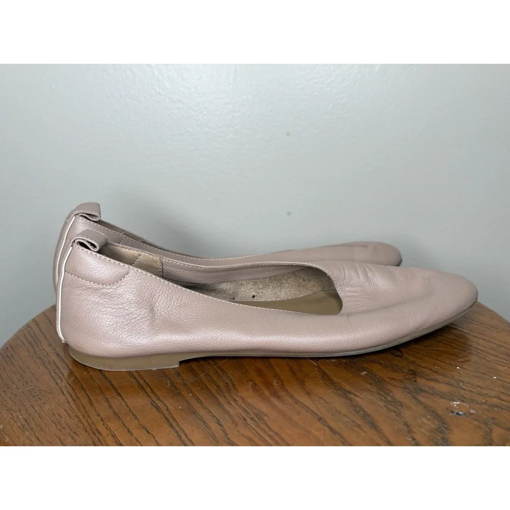 Everlane The Day Ballet Flat in Color Tan Size 6.5 Leather - Picture 4 of 7